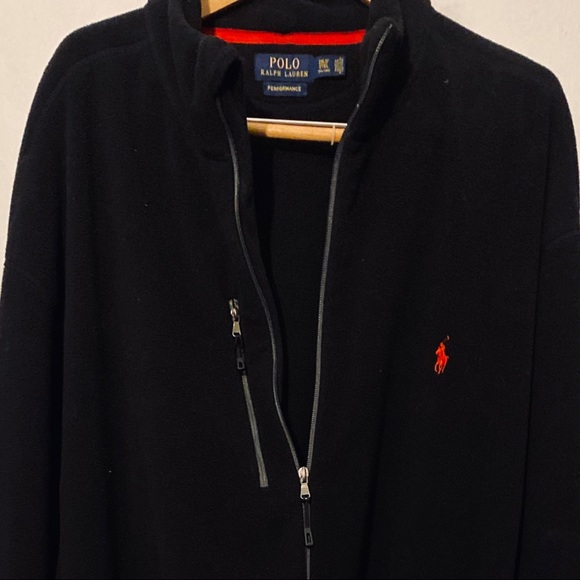 Polo Ralph Lauren Other - 3XLTB POLO RALPH LAUREN FLEECE FULL ZIP NWOT BLACK